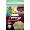 Versele-Laga Prestige Premium BUDGIES | 800 g | Miscela di semi arricchita con granuli estrusi VAM - Cocorite | Può essere utilizzato come alimento di base
