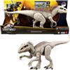 Mattel Jurassic World Indominus Rex dinosauro giocattolo con luci e suoni 55 cm