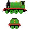 Thomas & Friends Il Trenino Thomas - Henry Locomotiva in metallo die cast, trenino a spinta con vagone merci, giocattolo per bambini, 3+ anni, HMC43