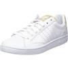 K-Swiss Lozan Klub Lth, Sneaker Donna, Bianco (990), 41.5 EU