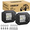 RIGIDON 2x faro da lavoro led, incassato 5 pollici 42W fari di profondità