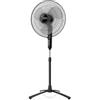Taurus Bergen 16C Ventilatore a Piantana, 45 W, Plastic, Nero