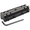 ACEXIER 11mm / 20mm tessitore a Coda di Rondine Picatinny Adattatore per Montaggio su Guida convertitore Base per cannocchiale per Fucile da Caccia Supporti per cannocchiale da Fucile Militare