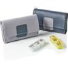PILBOX MINI GRIGIO CHIARO: DISPENSARE DI PILLOLE PERSONALE, 1 COMPARTIMENTO