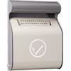 Ristosubito Posacenere murale MDL Acciaio galvanizzato con verniciatura epossidica colore grigio chiaro Modello 103012
