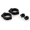 Puig 20756N Set di Morsetti 39mm per Tamponi Paratelaio R19 Nero