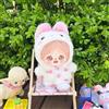 XiDonDon Peluche Vestiti per Bambole Animale Costume Intero Pigiama per 20 cm /8 Bambole di Pezza Giocattoli Accessori per Bambole (Rabbit)
