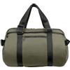 Tucano - Gommo Borsa Weekender realizzata in PU gommato riciclato e impermeabile. Grande, Spaziosa, ideale per Weekend, Viaggio, Tempo Libero, da Uomo e da Donna. Verde Militare
