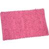 DRW Tappeto da bagno rosa antiscivolo ultra morbido 70x45 cm