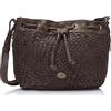 baradello, Borsa in pelle Donna, grigio