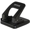 OFFICER PRODUCTS Perforatrice per prodotti per ufficio perforatrice fino a 40 fogli in metallo nero/piccoli accessori per ufficio/tipo-standard/materiale-metallo/colore-nero/taglia