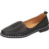Manitu Pantofole da Donna, Mocassino, Nero, 36 EU