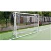 (04) PORTA CALCETTO FUTSAL 3X2 TRASPORTABILE ALLUMINIO MM 80 UNI EN C/S RETE