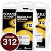 Rayovac / Udivita / Duracell / PowerOne Batterie Rayovac Udivita Powerone Duracell Pile Misure Apparecchi Acustici