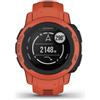 Garmin INSTINCT 2S Silicone Rosso GPS Smartwatch 40mm 010-02563-06