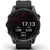 Garmin FENIX 7S SOLAR Smartwatch Silicone Nero TOUSCHSCREEN 42mm 010-02539-13