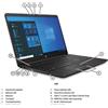 HP Notebook HP 250 G9 Intel N4500 8Gb Ram 256Gb Ssd Freedos 6F1Z8EA 15,6"