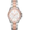 Michael Kors Orologio Donna MICHAEL KORS EVEREST MK7214 Chrono Acciaio Bicolor Rose Swarovski