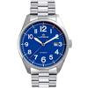 Lorenz Orologio Automatico Uomo LORENZ 17657FF Bracciale Acciaio Blu