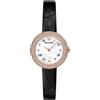 Emporio Armani Orologio Donna EMPORIO ARMANI ROSA AR11356 Vera Pelle Nero Rosè Swarovski