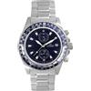 Lorenz Orologio Uomo LORENZ 26206BB Chrono Bracciale Acciaio Blu