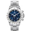 Lorenz Orologio Uomo LORENZ 28190CC Chrono Bracciale Acciaio Blu Sub 100mt