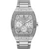 Guess Orologio Uomo GUESS PHOENIX GW0094G1 Multifunzione Bracciale Acciaio Swarovski