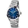 Eberhard Orologio Uomo Eberhard Aiglon Grande Taielle Automatico Blu 41030.09/SE NUOVO...