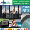 Intex Vasca Piscina Idromassaggio 201 x 201 x H 71 Cm Con Tablet Intex SPA 28458EX