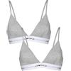 Lovable Reggiseno Triangolo senza Ferretto Originals Donna x2, Nero, M