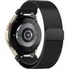 SOLOLUP Cinturino in metallo per Samsung Galaxy Watch 7/6/5/4/FE 40mm 44mm/6 Classic 43 47mm/5 Pro 45mm/4 Classic 42 46mm，20mm Cinturino in Acciaio Inossidabile Nessun Divario Magnetico Cinturino di Ricambio