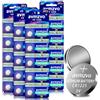 avmzvo CR1225 - Batterie a bottone al litio da 3 V, CR 1225, 20 pezzi
