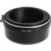 BOtizr Anello adattatore for messa a fuoco manuale AI-FX, for obiettivo For Nikon F for fotocamera For Fujifilm X For Fuji X-A10 X-E1 X-E2 X-Pro2