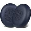 SOULWIT Cuscinetti di ricambio per Jabra Evolve2 65 (65MS 65UC USB)/Evolve2 40 (40UC 40MS USB)/Elite 45h On-Ear Wireless Headset, cuscinetti auricolari con morbida pelle proteica