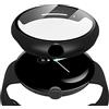 Misxi 2 Pezzi PC Cover Rigida con Protezione Schermo Compatibile con Google Pixel Watch 2/1 41mm, Custodia Anti-Caduta Alta Sensibilità per Pixel Watch, Nero