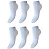Fila F9300, Calze Unisex, White, 43/46, Pacco da 3