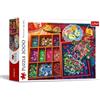 Trefl - Serata Puzzle - Puzzle 3000 Pezzi - Puzzle per gli Amanti dei Puzzle, Puzzle Fai da Te, Intrattenimento Creativo, Divertimento, Puzzle Classici per Adulti e Bambini dai 15 anni