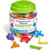 hand2mind Figurine di mezzi a Ruota da contare di Learning Resources, Figurine per l'apprendimento della Matematica per Bambini, Contare, Abbinare, Ordinare, Creare Modelli, Fusto da 72 Pezzi, 3 Anni+