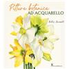 Il Castello Pittura botanica ad acquerello