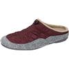 Manitu Home Pantofole, Donna, Colore: Rosso, 39 EU