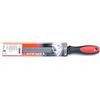 F. DICK 3552252-2K Raspa semicircolare in Lunghezza di Taglio Hieb 2 con Manico bicomponente, Nero/Rosso, 250 mm