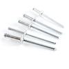 Super Tool Rivetti Supertool in alluminio con flangia grande, rivetti ciechi a cupola aperta, 2,4/3,2/4/4,8 mm, confezione da 50 (4 x 25 mm)