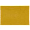 Eurofirany Tappeto Decorativo per Il Bagno, per Soggiorno, Camera da Letto, Cucina, Rettangolare, in Finta Pelliccia, Morbido, Poliestere, Giallo Senape, 50 x 70cm