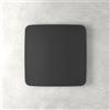 Villeroy & Boch Manufacture Rock Set 6 Piatti Gourmet Quadrati in Porcellana 32x32 cm Nero