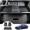 GAFAT [Nuovo 2024] GAFAT Tesla Model 3 2024 2025 Tappetini Abitacolo, Model 3 Highland 2024 Tappetino in Gomma TPE Tutte le Stagioni, Originale Scansione 3D, Bordo Extra Alto 6-10 CM, Facile da Pulire