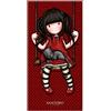 Halantex Telo Mare ROSSO Bambina in Altalena 70x140cm 100% Cotone - Beach Towel - Nuovo Originale Ufficiale