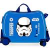Star Wars Storm - Valigia per bambini, blu, 50 x 38 x 20 cm, rigida ABS, chiusura a combinazione laterale, 34 l, 1,8 kg, 4 ruote, bagaglio a mano