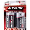 ANSMANN Red 1514-0000 Lr20 Mono D 2X Alcaline Batteria Alcaline