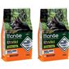 Monge Cane BWild Grain Free Anatra con Patate All Breeds Adult - 2.5 kg - 2+ sacchi