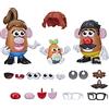 Mr. Potato Head Hasbro Playskool, Crea personalizza famiglia Mr. Potato, giocattolo prescolare con 45 pezzi, per bambini dai 2 anni in su